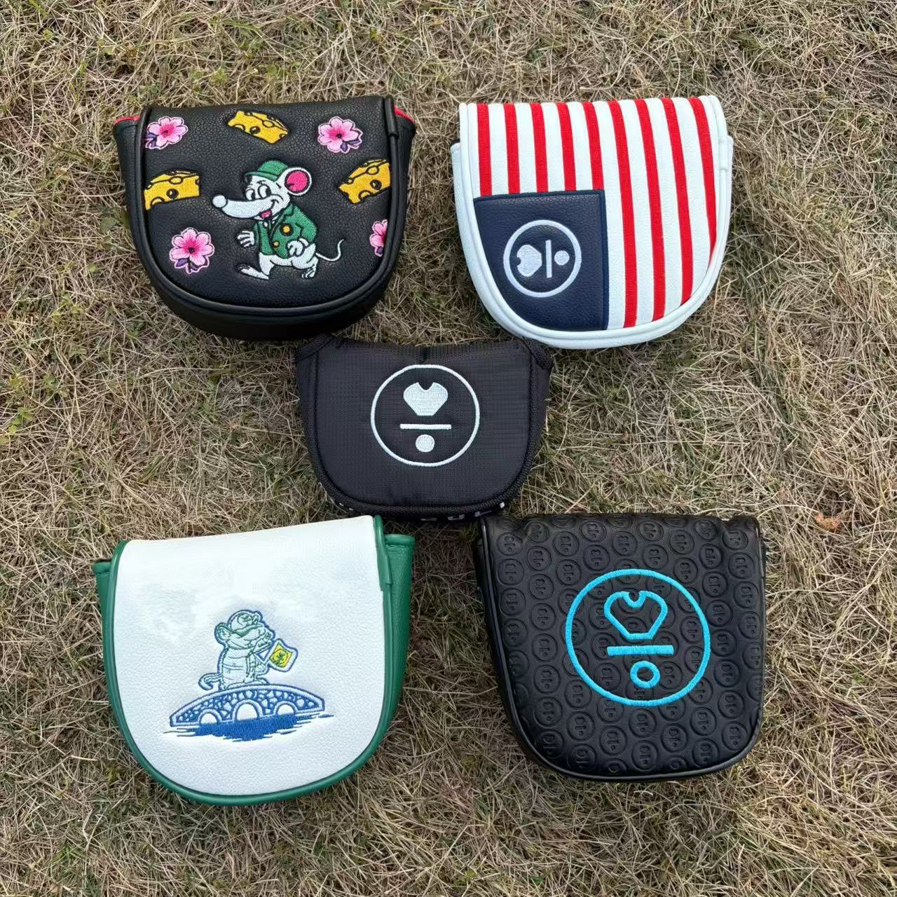 Golf Putter - Pokrowiec na putter golfowy Vermilion Bird,