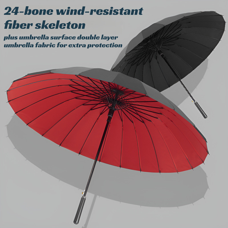 Golf Umbrella Large - Bardzo duży, 24-pasmowy parasol dwuwarstwowy z