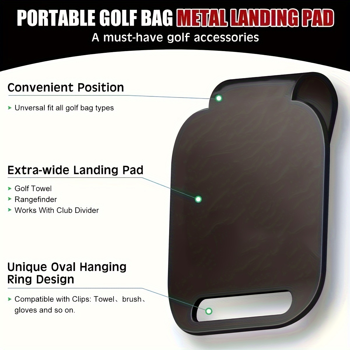 Magnetyczna podkładka do torby – Golf Rangefinder recenzja i cena